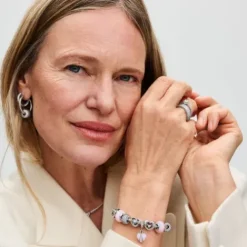 Pandora (Kette mit) Herz-Offen gearbeitetes Mama & Herz Charm - 793233C01