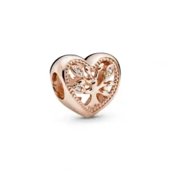 Pandora (Kette mit) Herz-Offen gearbeitetes Stammbaum Herz Charm - 788826C01
