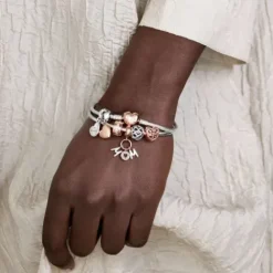 Pandora (Kette mit) Herz-Offen gearbeitetes Stammbaum Herz Charm - 788826C01