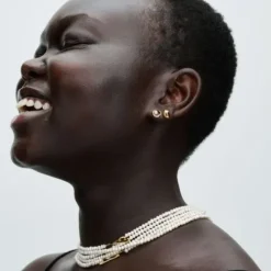 Pandora Ohrringe-Organisch Geformte Ohrringe - 263298C00