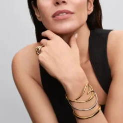 Pandora (Kette mit) Herz-Organisch Geformtes Herz Armreif - 563808C00