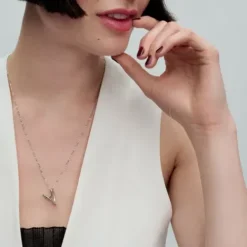 Pandora (Kette mit) Herz-Organisch Geformtes Herz Anhänger Halskette - 393272C00-70