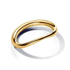 Pandora Ringe-Organisch Geformter Bandring - 163314C00