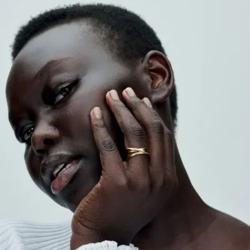 Pandora Ringe-Organisch Geformter Offener Dreifachband Ring - 163284C00