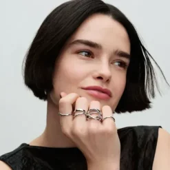 Pandora Ringe-Organisch Geformter Unendlichkeitsring - 193318C00