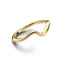 Pandora Ringe-Polierte Welle Ring - 163095C00