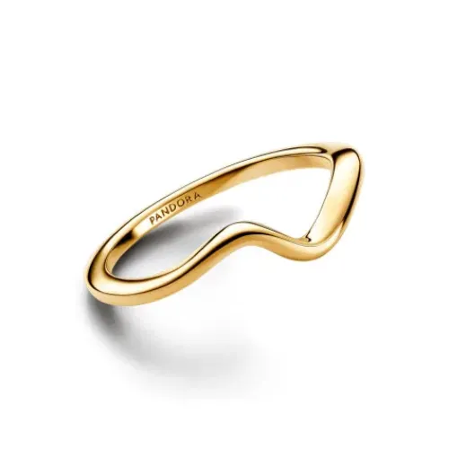 Pandora Ringe-Polierte Welle Ring - 163095C00