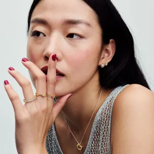 Pandora Ringe-Polierte Welle Ring - 163095C00