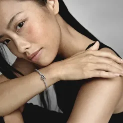 Pandora (Kette mit) Herz-Verschlungene Unendlichkeits Herzen Charm - 790800C00