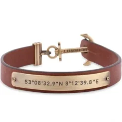 Paul Hewitt Armbänder-Armband Signum Messing Braun - PH-MSC-M-BR