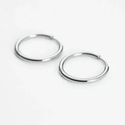 Paul Hewitt Ohrringe-Charm Ohrringe Hoops Silber - PH-JE-0461