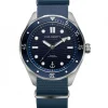 Paul Hewitt Textilarmband (Nato)-Ocean Diver Silber Blau Nato Blue - PH-W-0485