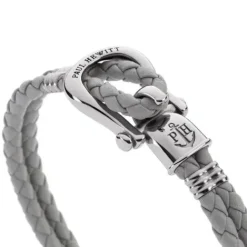 Paul Hewitt Armbänder-Phinity Shackle Bracelet Stainless Steel Grey - PH-FSH-L-S-GR