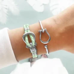 Paul Hewitt Armbänder-Phinity Shackle Bracelet Stainless Steel Mint - PH-FSH-L-S-M