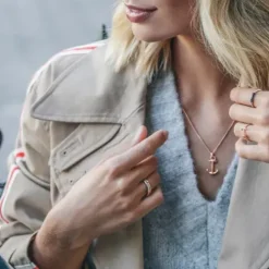 Paul Hewitt Ringe-Ring Rope North Star Rose Gold - PH-FR-STRO-R