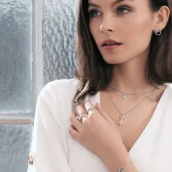 Paul Hewitt Ringe-Ring Rope Pearl Silver - PH-FR-ROPE-S