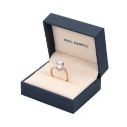 Paul Hewitt Ringe-Ring Rope Pearl Rose Gold - PH-FR-ROPE-R
