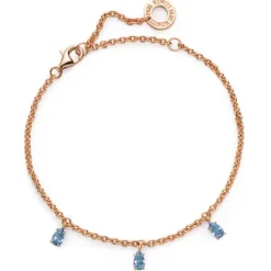 Paul Hewitt Armbänder-Sterling Armkette Tear Drop Roségold - PH004312