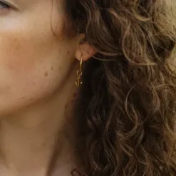 Paul Hewitt Ohrringe-The Anchor II Hoops Ohrring Gold - PH-JE-1243