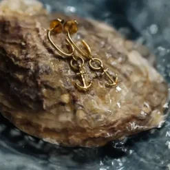 Paul Hewitt Ohrringe-The Anchor II Hoops Ohrring Gold - PH-JE-1243