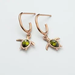 Paul Hewitt Ohrringe-Turtle Hoops Ohrring Roségold - PH-JE-0181