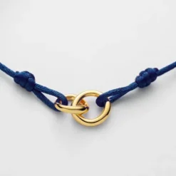 Paul Hewitt Armbänder-Waves Colour Armband Gold Marineblau - PH-FB-0290