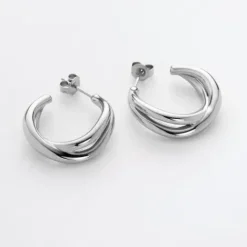 Paul Hewitt Ohrringe-Waves Ohrstecker Silber - PH-JE-0177