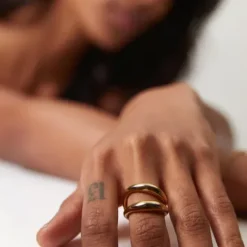 Paul Hewitt Ringe-Waves Ring Gold