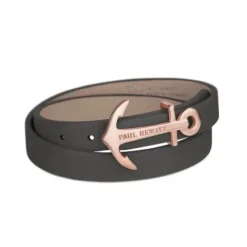 Paul Hewitt Armbänder-Wrap Bracelet North Bound Rose Gold Grey - PH-WB-R-13