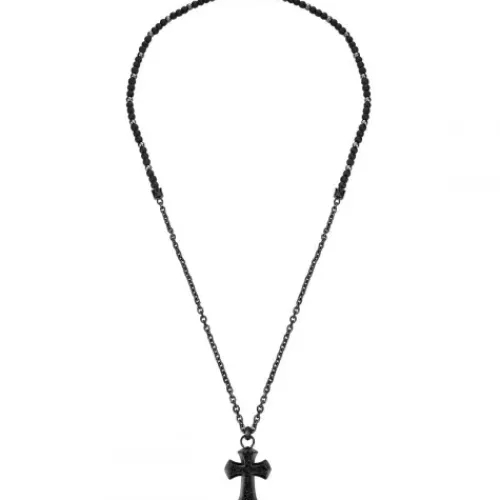 Police (Kette mit) Kreuz-Affix Halskette - PEAGN0004906