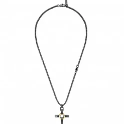 Police (Kette mit) Kreuz-Crossed Out Halskette - PEAGN2211313