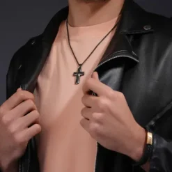 Police (Kette mit) Kreuz-Crossroads Halskette - PEAGN0037702