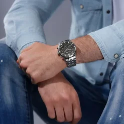 Police Metallarmband-Driver II - PEWGK0040205