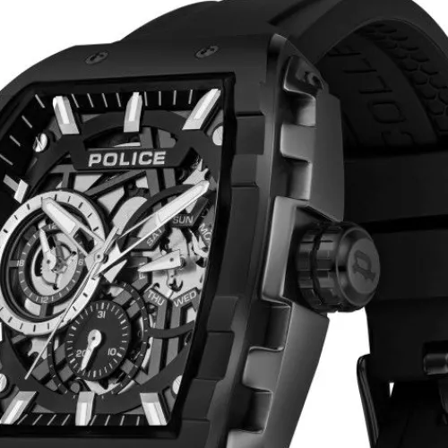 Police Silikonarmband-Flash - PEWGQ0063001