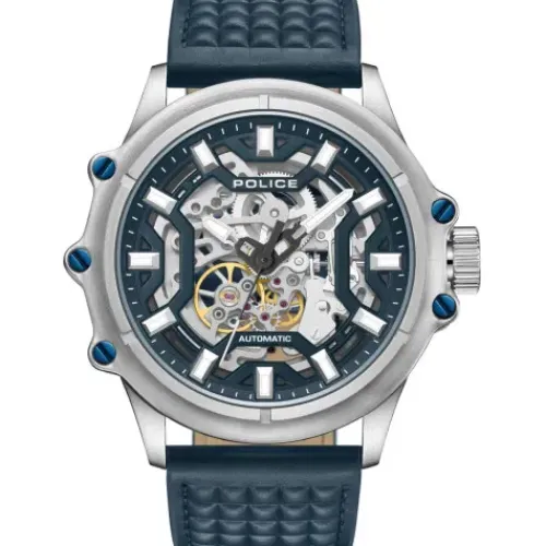 Police Lederarmband-Luang Automatic - PEWGE1601803
