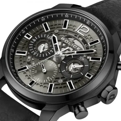 Police Lederarmband-Menelik - PEWJF0004303