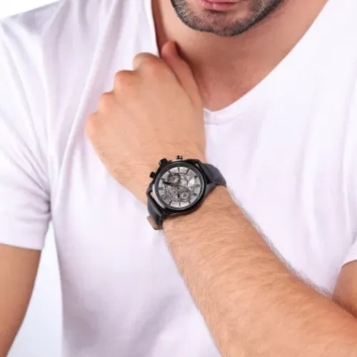 Police Lederarmband-Menelik - PEWJF0004303