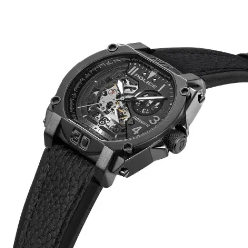 Police Lederarmband-Norwood Automatic - PEWGE0040003