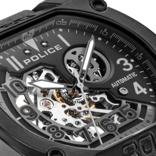 Police Lederarmband-Norwood Automatic - PEWGE0040003