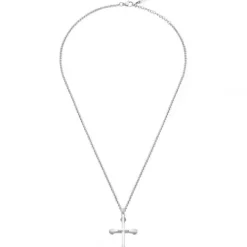 Police (Kette mit) Kreuz-Saint II Halskette - PEAGN0010001