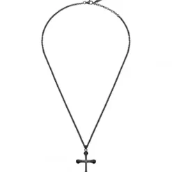 Police (Kette mit) Kreuz-Saint II Halskette - PEAGN0010003