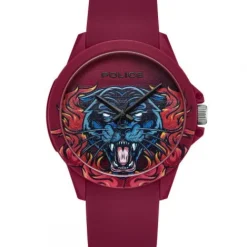 Police Silikonarmband-Sketch - PEWUM2237766