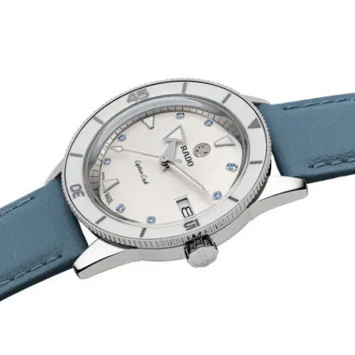 Rado Lederarmband-Captain Cook Automatic (37 mm) - R32500718