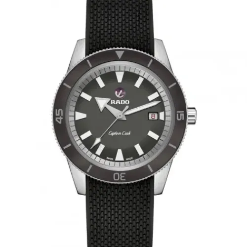 Rado Lederarmband-Captain Cook Automatic - R32505019