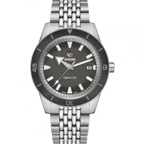 Rado Lederarmband-Captain Cook Automatic - R32505019