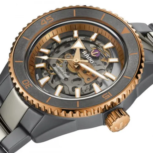 Rado Armbanduhren-Captain Cook Ceramic Skeleton - R32148162