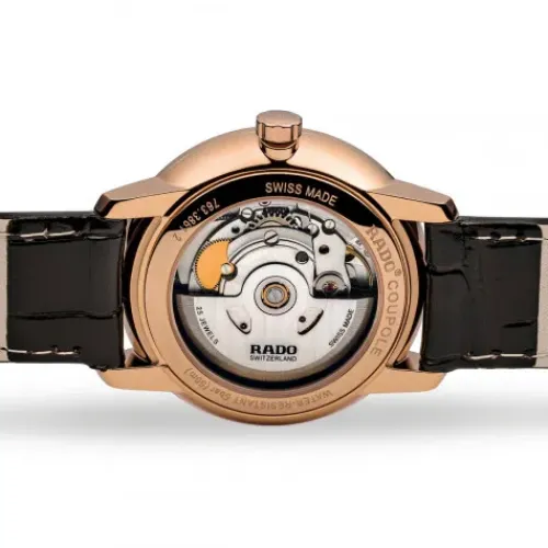 Rado Lederarmband-Coupole Classic Automatic - R22861165