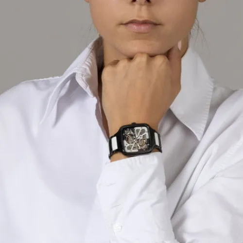 Rado Armbanduhren-True Square Automatic Open Heart Diamonds Limited Edition - R27086752