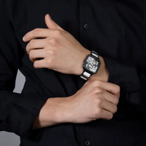 Rado Armbanduhren-True Square Automatic Open Heart Diamonds Limited Edition - R27086752