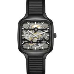 Rado Silikonarmband-True Square Automatic Skeleton - R27197169